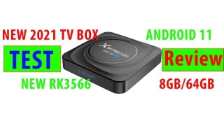 X88 PRO 20 REVIEW TEST ANDROID 11 RK3566 8GB 64GB