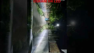 LED bulb 50 W  6000k White Headlight Bulbs Review Lighting #osram #osramled #ledheadlights