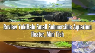 Review YukiHalu Small Submersible Aquarium Heater, Mini Fish Tank Heater 25W 50W 100W 200W with Buil
