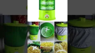 Intelligent Automatic Large Capacity Bean Sprouts Growing Machine Review! #beansprouts #machine