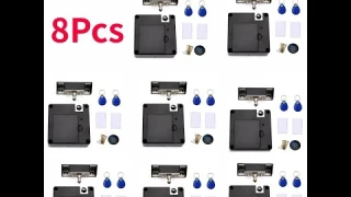 Review 8/1Pcs Smart Drawer Electronic Door Lock Hidden DIY Wooden Cabinet Door Lock 2024