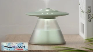 800ML Smart USB Charging UFO Humidifier Cordless Portable Air Humidifier Essential Oil Review