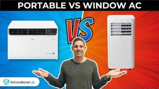 Window AC Vs Portable AC? Home Air Conditioners Compared For Cooling and Value!
