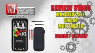 Maxrieny S11 / (BSIDE) Smart Multimeter Review Video