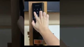 Samsung door lock SHS-H505 | best smart locks #shorts