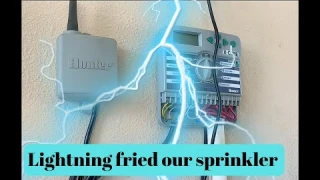 Rachio Sprinkler unboxing / Install