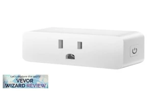 VEVOR 4 Pack Smart Plug Voice Control Outlet Remote & Scheduled Review