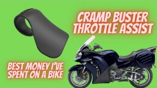 Cramp buster - Throttle Assist - Best value motorcycle upgrade.