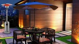 KEZATO 46,000 BTU Stainless Steel Propane Outdoor Patio Heater Review, A Personal Inferno, when you