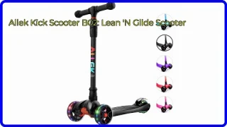 REVIEW (2025): Allek Kick Scooter B02: Lean 'N Glide Scooter. ESSENTIAL details.