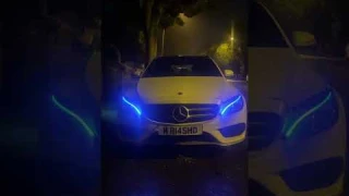 Stunning Mercedes AMG Blue LED running Lights change!!! 💥💥💥 #AMG #LED