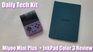 Daily Carry: Pocketbook Inkpad Color 3 and Miyoo Mini Plus Review