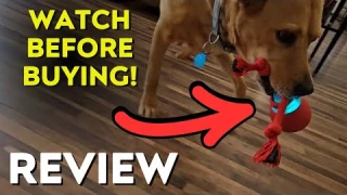Potaroma Interactive Dog Ball Toys Touch Activated, Rechargeable Animal Sound Dog Toy Durable Moving