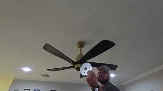 "Smart 60 Inch Ceiling Fan with Voice Control & WiFi | Quiet DC Motor Review"