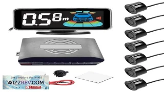 Front & Rear Car Reversing Radar System Lcd Display Parking Sensor Review