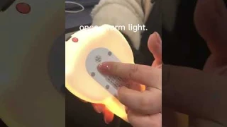 Silicone cat night light~