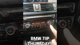 What does this do!? BMW TIPS!  BMW 4 Series F30 F32