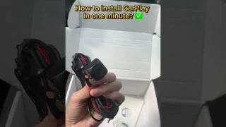 Portable CarPlay, fits all cars! #carplay #applecarplay #paslda