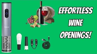 Revolutionize Your Wine Nights! Hotool Electric Wine Bottle Opener Unboxing & Review