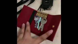 GG MARMONT LEATHER KEY CASE REVIEW / UNBOX