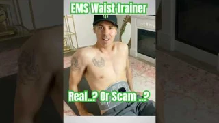 I tried the EMS Ab Belt .. 😓