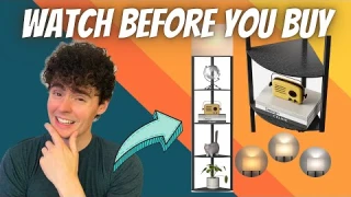 Meisoda 5-Tier Floor Lamp with Shelves (Review)