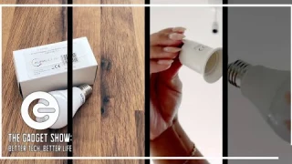 AURAGLOW MOTION ACTIVATED LED LIGHT BULB REVIEW | THE GADGET SHOW