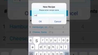 Recipe Building, Portion Controling & Tracking SmartPoints using WW Smart Food Scale