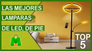 🔴 LAS 5 MEJORES LAMPARAS DE LED DE PIE BARATAS [Calidad/Precio]