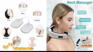 Best Neck Massager Electric Pulse Neck Massager Review Smart Neck Massager