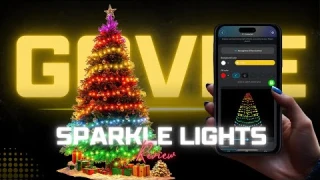 These Christmas Lights Look Like REAL STARS! ✨ (Govee Sparkle Review)