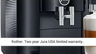 Jura S8 Automatic Coffee and Espresso Machine Piano Black 15358