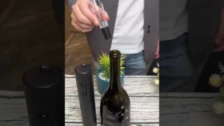 Electric Wine Bottle Opener Set Automatic Corkscrew with Aerator Pourer and Foil Cutter for Kitchen