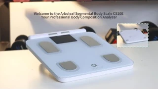 How to Use the Arboleaf Segmental Body Scale CS10E | Complete Setup & Measurement Guide