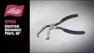 Lisle 37980 Electrical Disconnect Pliers, 60°