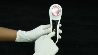 New rechargeable electric eye massager hot and cold eye care machine