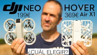 DJI NEO vs HOVERAir X1 - ¿Qué DRON SELFIE Elegir? | COMPARATIVA A Fondo