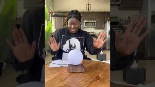 I bought a Levitating Moon Lamp…