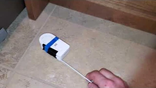 Govee Water Leak Detector - How To Slide Sensor To Rear of Refrigerator By Water Line For Icemaker