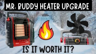 Mr Buddy Fan "Upgrade" for Winter Van Life in Canada - Is It Worth It?