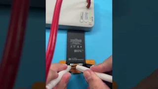 iPhone battery replacement with Qianli Spot Welding Machine and V1SE JCID - 100% Battery Health