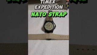 Timex Expedition - Replace leather strap with a nato band!