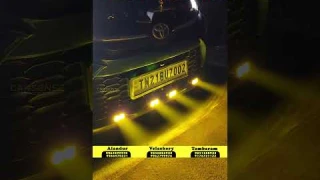 Toyota Hyryder FBL Auxiliary Light | Car LED Lights | 1 Inch Projector | Car Sense Chennai #shorts